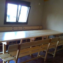 Carpintería Teótimo mesa de madera