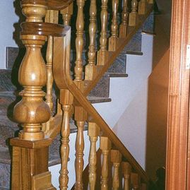 Carpintería Teótimo escaleras de madera